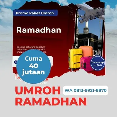 Berapa Hari Umroh Ramadhan 2024 Bersama Razek? Harga Promo Madiun