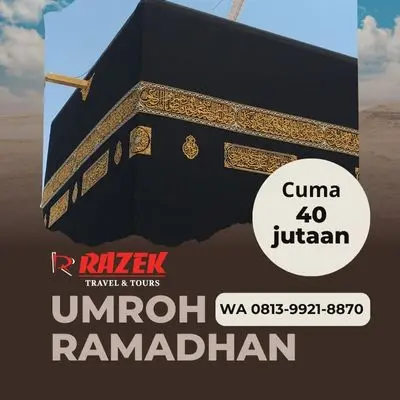 Biaya Umroh 10 Hari Terakhir Ramadhan Harga Promo Senen Jakarta Pusat Razek Travel