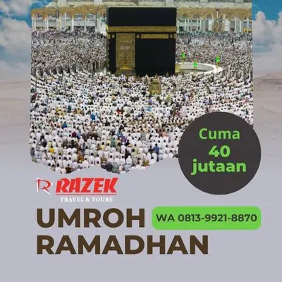 Biaya Umroh Full Ramadhan 2024 Harga Promo Kebayoran Baru Jakarta Selatan Razek Travel