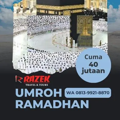 Biaya Umroh 10 Hari Terakhir Ramadhan Harga Promo Kemayoran Jakarta Pusat Razek Travel