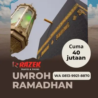 Biaya Umroh 10 Hari Terakhir Ramadhan Harga Promo Gambir Jakarta Pusat Razek Travel