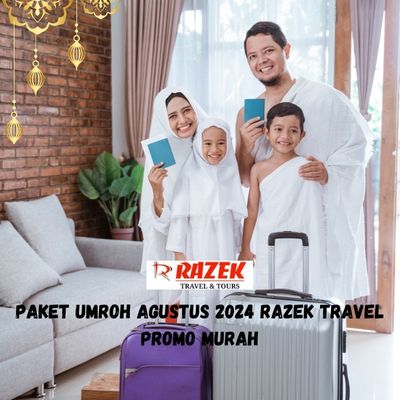 Paket Umroh Agustus 2024 Razek Travel Promo Murah Warakas Jakarta Utara